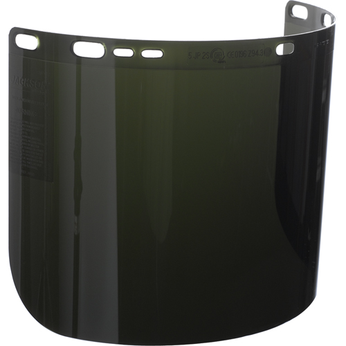 Visi&egrave;re moul&eacute;e F50, Polycarbonate, Teinte 5,0 Sécurité Médic