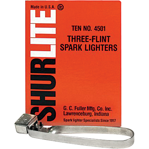 Three-Flint Lighters Sécurité Médic
