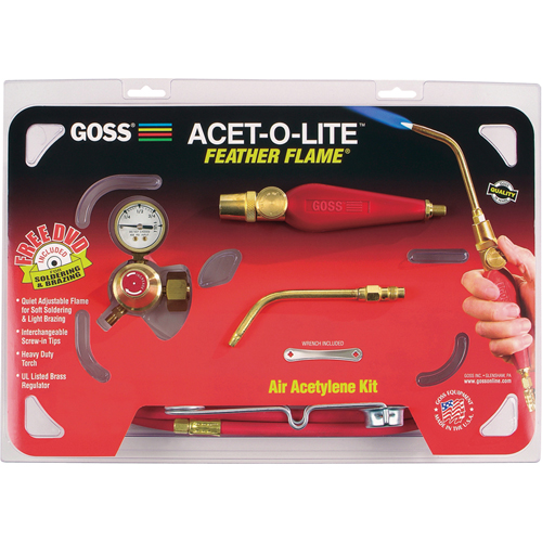 Air-Acetylene Feather Flame&reg; Torch Kits Sécurité Médic