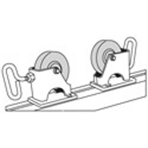 Adjust-A-Rolls&reg; Stand, 1000 lbs. Load Capacity, 36" Pipe Capacity Sécurité Médic