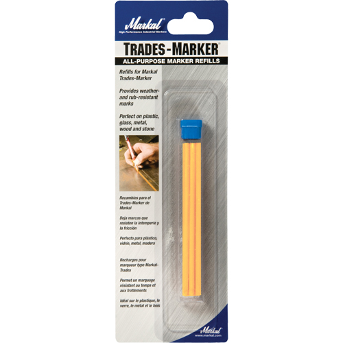 Trades Marker&reg; All Purpose Marker, Yellow Sécurité Médic