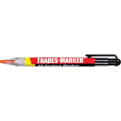 Marqueurs tout usage Trades Marker, Orange Sécurité Médic