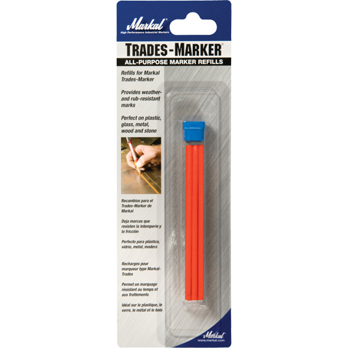 Trades Marker&reg; All Purpose Marker, Red Sécurité Médic