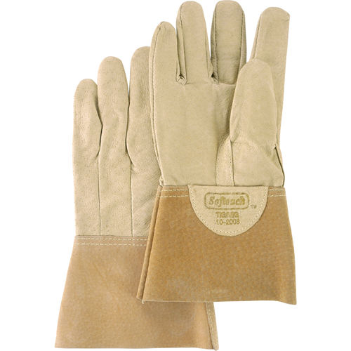 Gants de soudage Softouch, Cuir de porc, Taille Moyen Sécurité Médic
