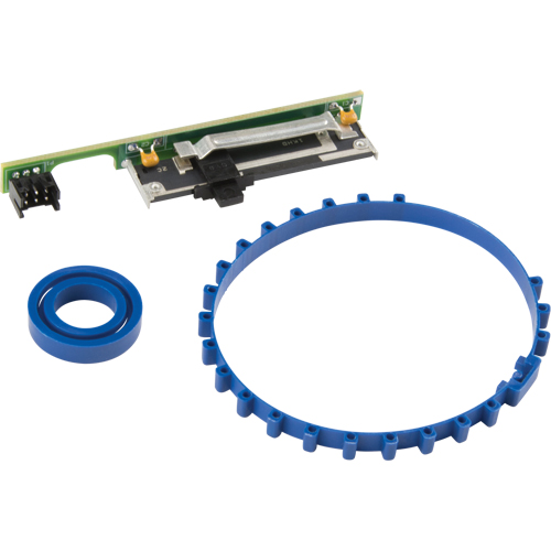 Potentiom&egrave;tre bleu et interrupteur complet Sécurité Médic