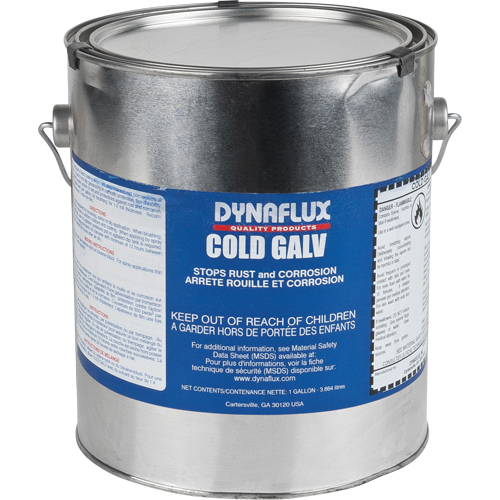 Galvanisants &agrave; froid - Rev&ecirc;tement galvanisant au zinc, Gallon Sécurité Médic