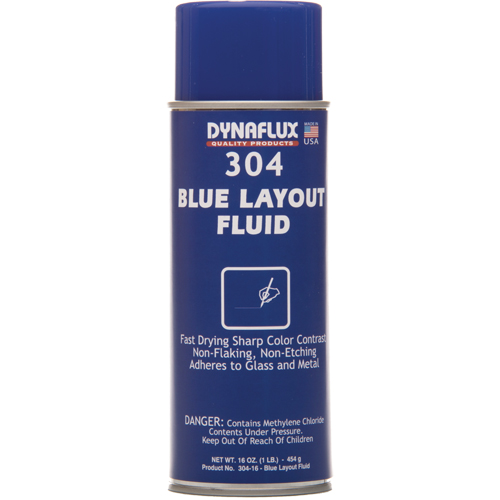 Fluide de traçage, Bleu, A&eacute;rosol Sécurité Médic