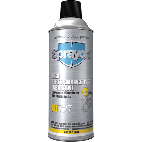 LU727 High-Performance Wet Lubricant, Aerosol Can Sécurité Médic