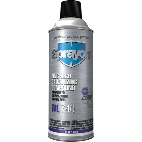 Compos&eacute; de galvanisation &agrave; haute teneur en zinc WL740, Canette a&eacute;rosol Sécurité Médic
