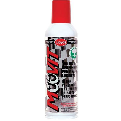 Lubrifiant haute performance Moovit, Canette a&eacute;rosol/Bouteille &agrave; g&acirc;chette, 10 oz/10 oz Sécurité Médic