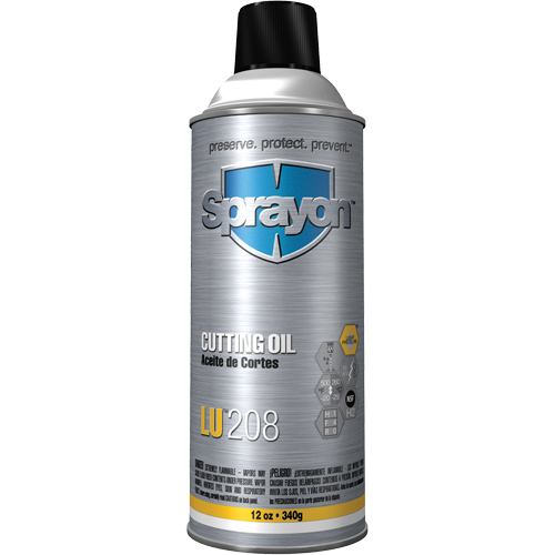 LU208 Cutting Oil, Aerosol Can Sécurité Médic