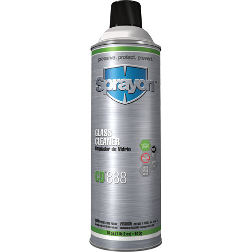 CD888 Glass Cleaner, 20 oz., Aerosol Can Sécurité Médic