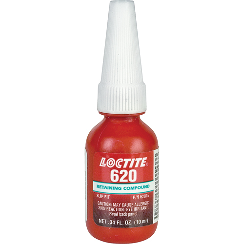 Retaining Compound 620 High Temperature, 10 ml, Bottle, Green Sécurité Médic