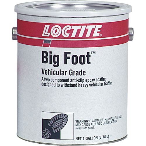 Big Foot Vehicular Grade, 1 gal., Epoxy-Based, Black Sécurité Médic