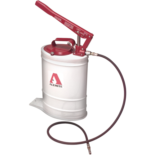 Manual Lubrication Pumps - Multi-Pressure Bucket Pumps, 1/3 oz./Stroke, Cast Iron Sécurité Médic