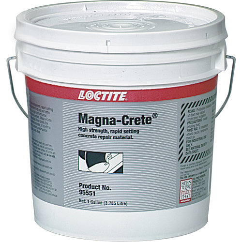 Produit de r&eacute;paration du b&eacute;ton Magna-Crete Fixmaster, Trousse, Gris Sécurité Médic