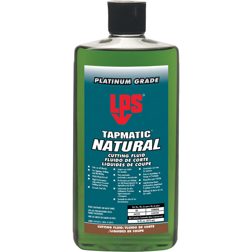 Tapmatic&reg; Natural Cutting Fluids, 16 oz. Sécurité Médic