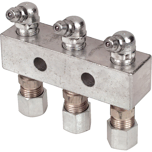 2-3/4" Long Header Block, 1/8" Thread Sécurité Médic