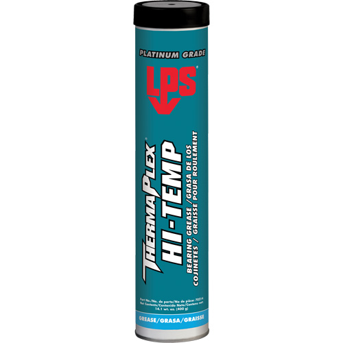 Graisse Thermaplex Hi-Temp pour roulements, 400 g, Cartouche, 536°F (280°C) temp&eacute;rature max. Sécurité Médic