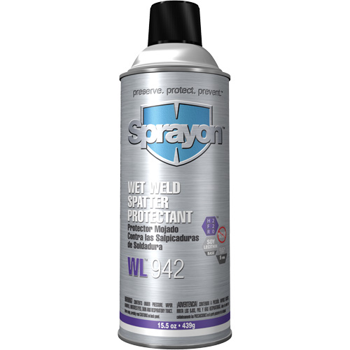 WL942 Wet Weld Spatter Protectant, Aerosol Sécurité Médic