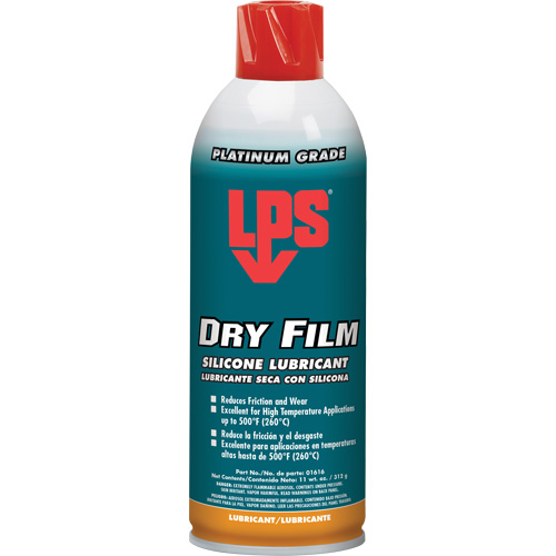 Dry Film Silicone Lubricant, Aerosol Can Sécurité Médic