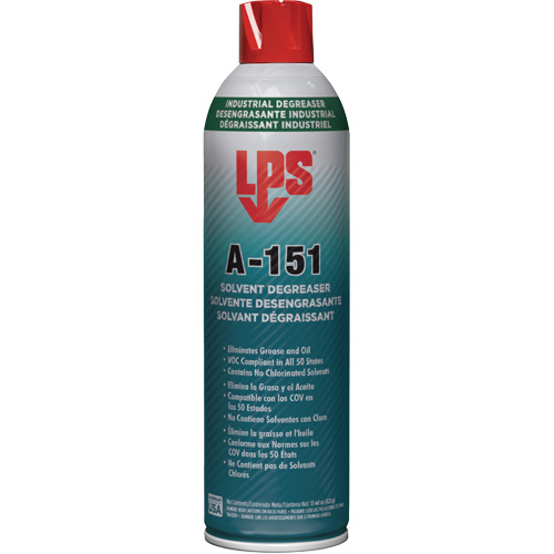 A-151 Solvent Degreaser, Aerosol Can Sécurité Médic