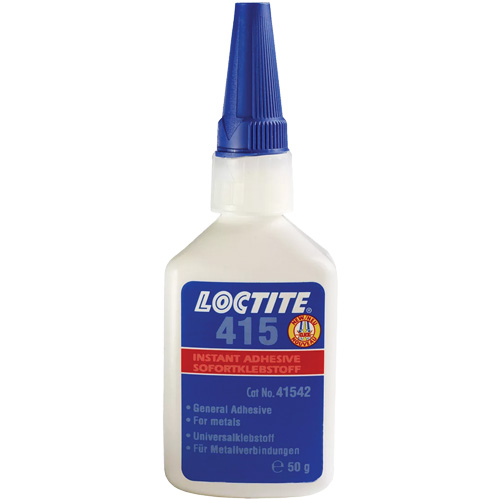 415 Super Bonder&reg; Adhesive, Clear, Bottle, 1 oz. Sécurité Médic