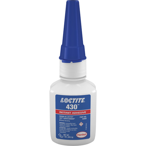 422 Super Bonder Adhesive, Clear, Bottle, 1 fl. oz. Sécurité Médic