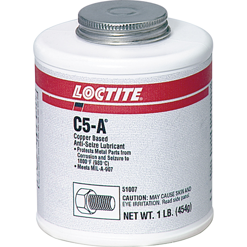 C5-A Copper Based Anti-Seize, 543 g., Brush Top Can, 1800°F (982°C) Max Temp. Sécurité Médic