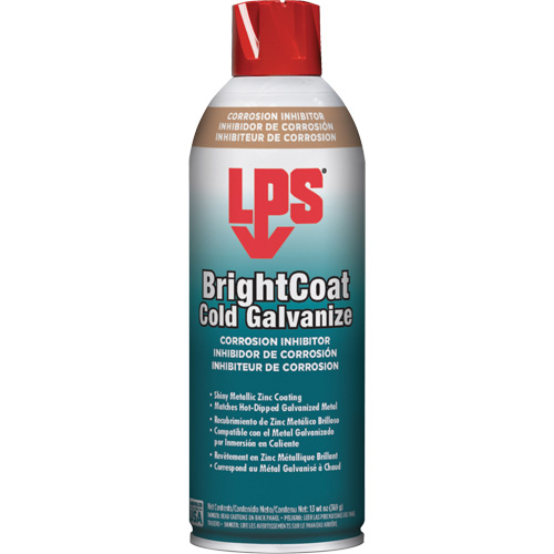 Bright Coat Cold Galvanised Corrosion Inhibitors, Aerosol Can Sécurité Médic