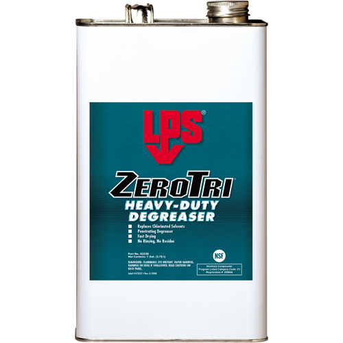 ZeroTri&reg; Heavy-Duty Degreaser, Gallon Sécurité Médic