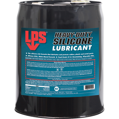 Heavy-Duty Silicone Lubricant, Pail Sécurité Médic