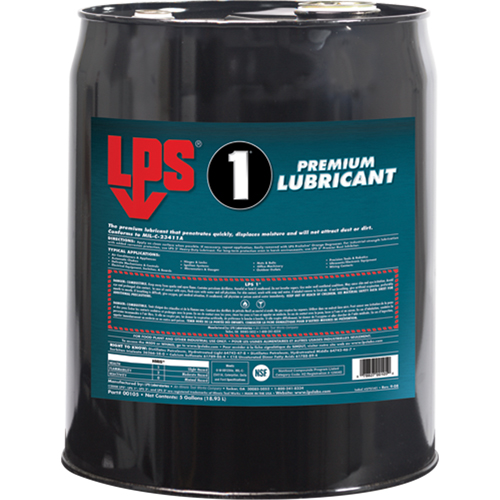 1&reg; Greaseless Lubricant, Pail Sécurité Médic
