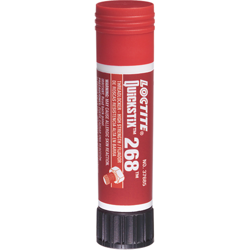 Compos&eacute; de blocage 268 Quickstix, Rouge, &eacute;lev&eacute;, 9 g, B&acirc;ton Sécurité Médic