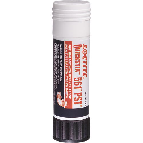Quickstix Thread Sealant 561 PST, Stick, 19 g, -53.88° C - 150° C/-65° F - 300° F Sécurité Médic