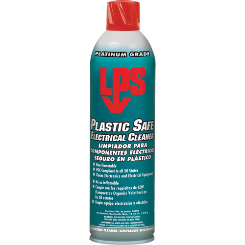 Nettoyant s&eacute;curitaire pour les plastiques PSC, 18 oz, Canette a&eacute;rosol Sécurité Médic