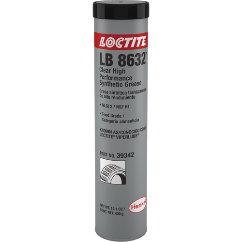 ViperLube&reg; High Performance Synthetic Grease, 400 g, Cartridge Sécurité Médic