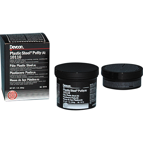 Plastic Steel&reg; 5 Minute&reg; Putty, 1 lb., Tub Sécurité Médic