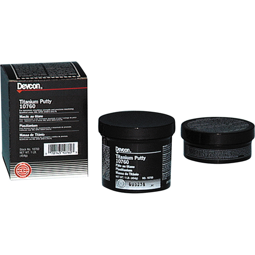 Titanium Putty, 1 lb., Tub Sécurité Médic