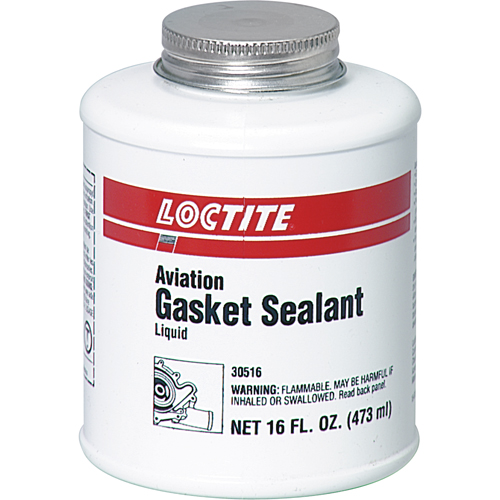 Aviation Gasket Sealant, Brush Can, Brown Sécurité Médic