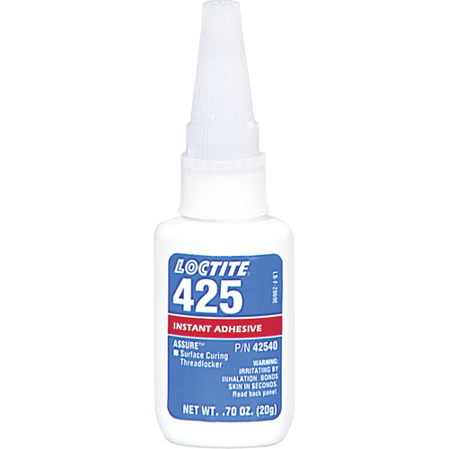 Compos&eacute; de blocage &agrave; s&eacute;chage superficiel Assure 425, Bleu, Moyen, 20 g, Bouteille Sécurité Médic