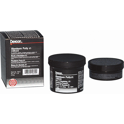Aluminum Putty, 1 lb., Tub Sécurité Médic