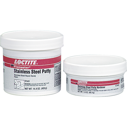 Mastic pour acier inoxydable Fixmaster, 680 g, Trousse, Gris Sécurité Médic