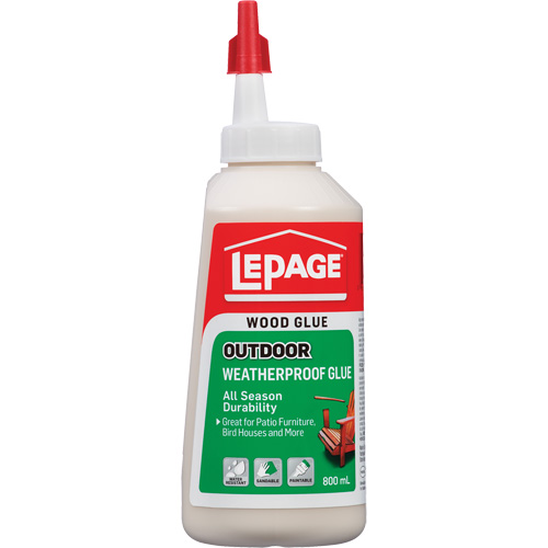 LePage&reg; Outdoor Wood Glue Sécurité Médic