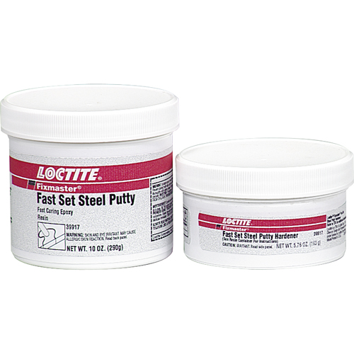 Mastic d'acier &agrave; prise rapide Fixmaster, 680 g Sécurité Médic