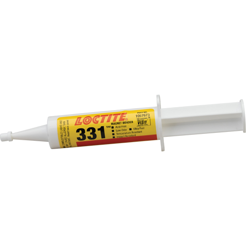 331 Magnet Bonder Adhesive, 50 g., Syringe Sécurité Médic