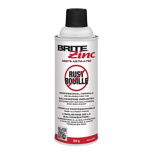 Inhibiteur de corrosion BRITE Zinc, Canette a&eacute;rosol Sécurité Médic