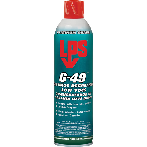 D&eacute;graissant orange &agrave; faibles COV G-49, 15 oz Sécurité Médic