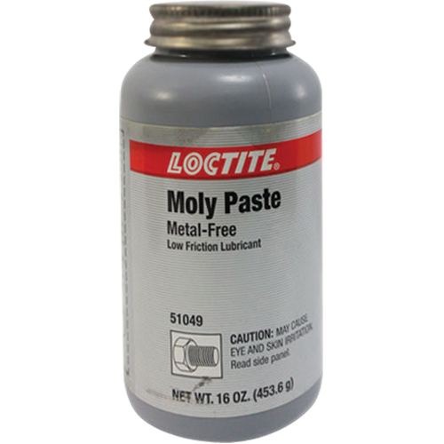 Moly Paste, 518 g., 750°F (400°C) Max. Effective Temperature Sécurité Médic
