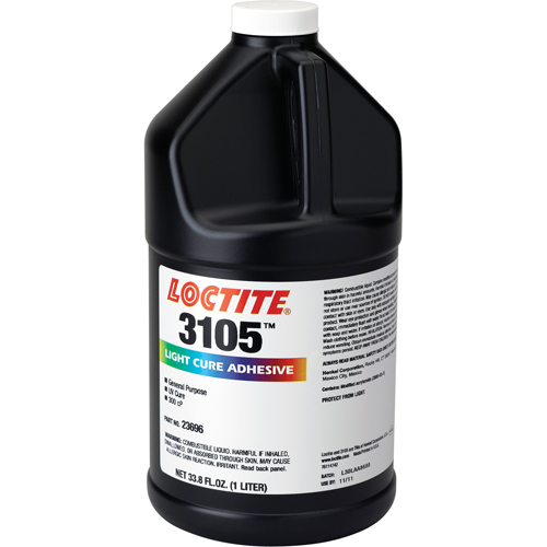 Acrylique &agrave; s&eacute;chage par photo polym&eacute;risation 3105, 1 L Sécurité Médic